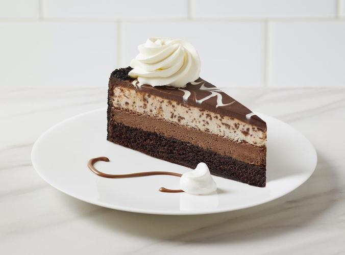 Chocolate Tuxedo Mousse Cheesecake from The Cheesecake Factory Bakery