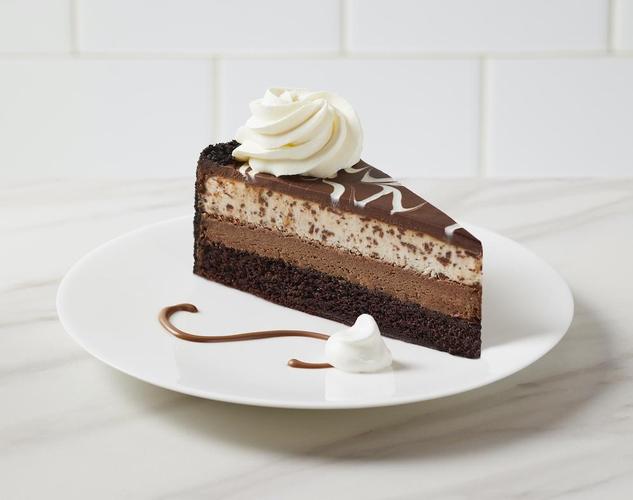 Chocolate Tuxedo Mousse Cheesecake from The Cheesecake Factory Bakery