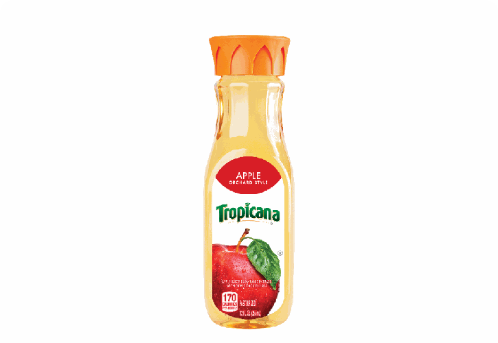 Tropicana Apple Bottle