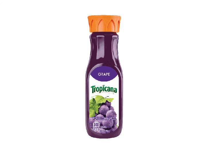 Tropicana Grape Bottle